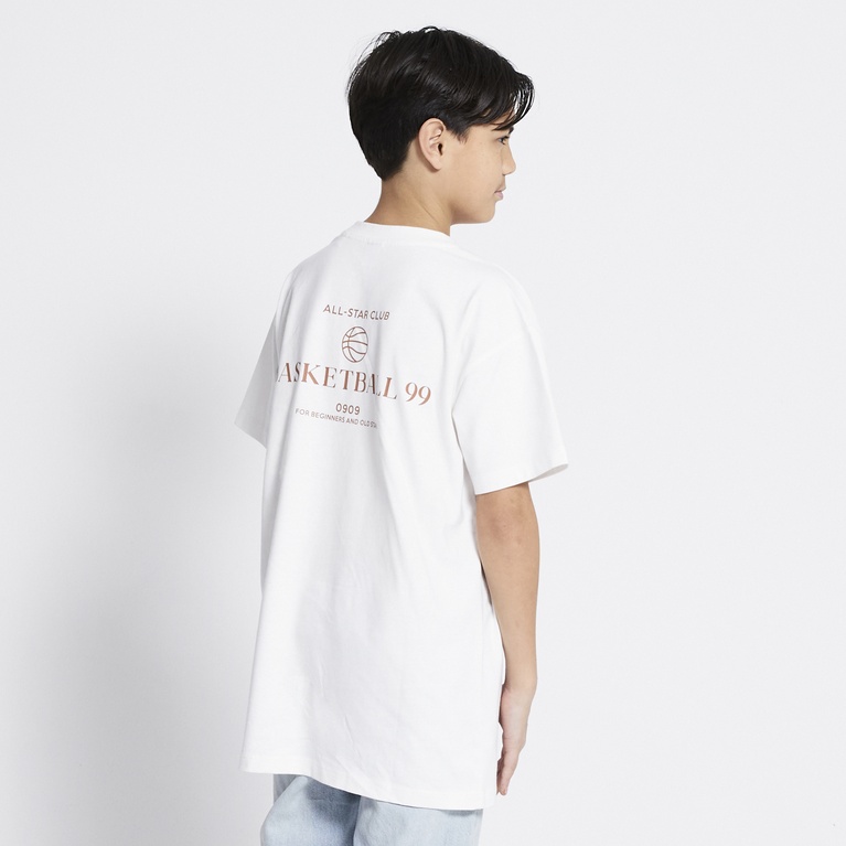 Printed tee "Wilson" Offwhite 4